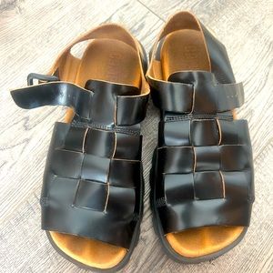 Camper Brutus Sandal Size 38 US 8 Black